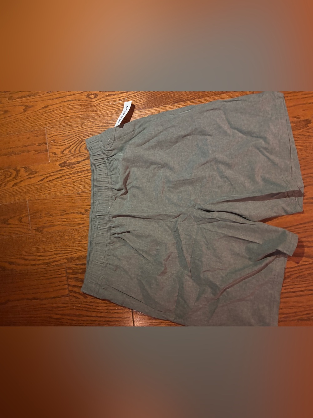 Old Navy Boys Heather Gray Elastic-Waist Athletic Shorts